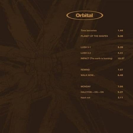 Orbital - Orbital (Brown Album) - Vinyl