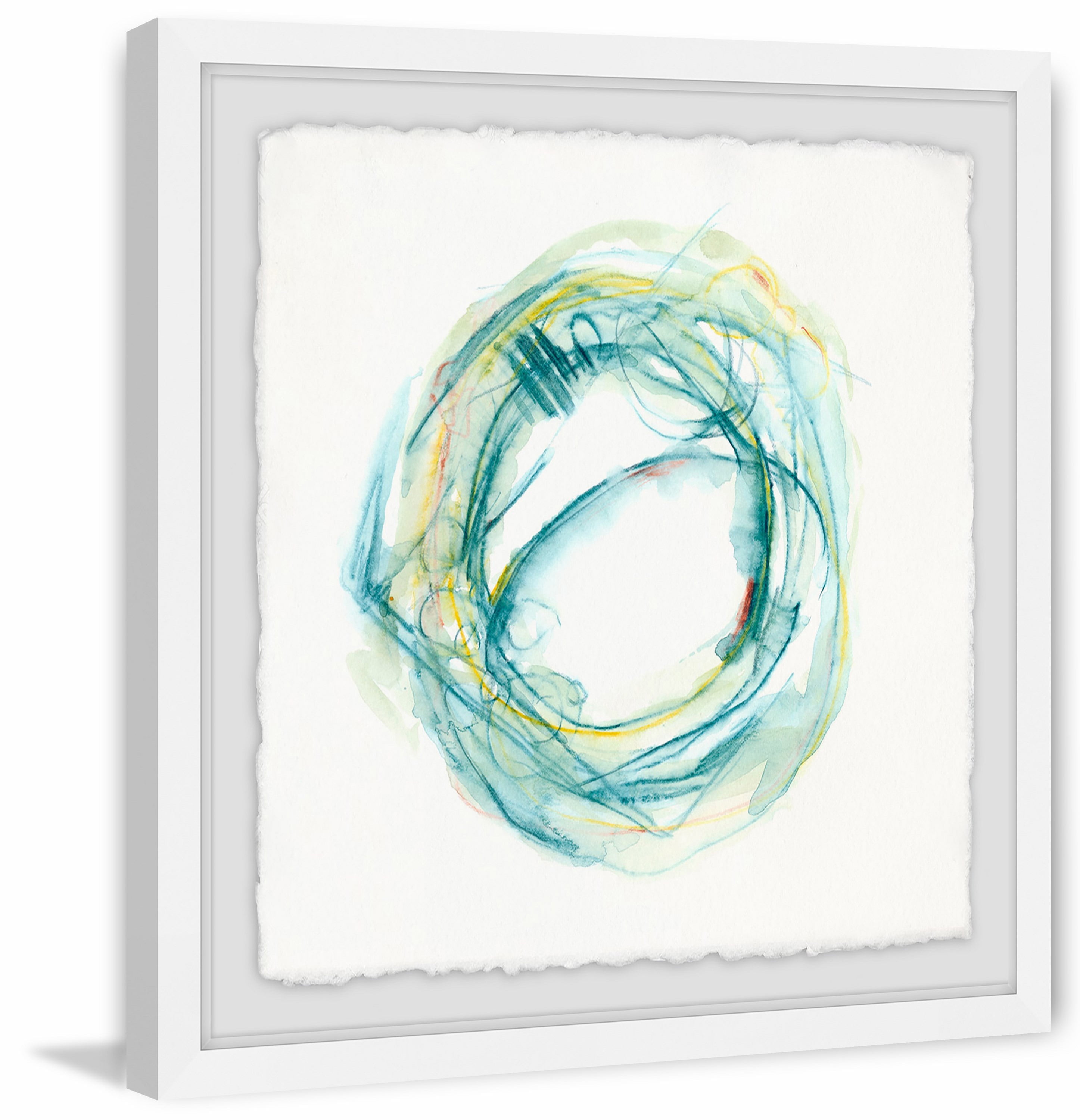Orbital Path IV Framed Painting Print