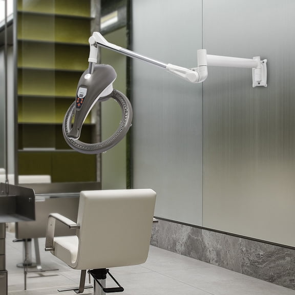 Orbiting Hair Dryer Salon Spa Hair Treatment Machine Color Processor Wall Mount