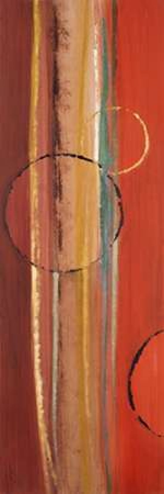 Orbiting Moons I Canvas Art - Lanie Loreth (8 x 24)