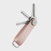 Orbitkey Active Rubber Key Organizer - Holds 7 Keys, Dusty Pink