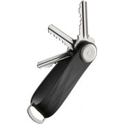 Orbitkey Active Rubber Key Organizer - Holds 7 Keys, Jet Black