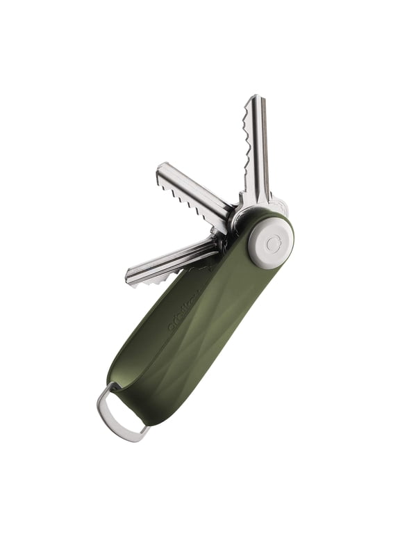 Key Organizer - Holds 7 Keys, Hunter Green (4.7")