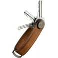 thumbnail image 1 of Orbitkey Leather Keychain Organizer - Charcoal Grey, Holds 7 Keys (4.7"), 1 of 5