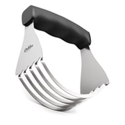 Orblue Dough Blender Pro - Premium Stainless Steel Pastry Cutter with 5 No Flex Blades - Large Size