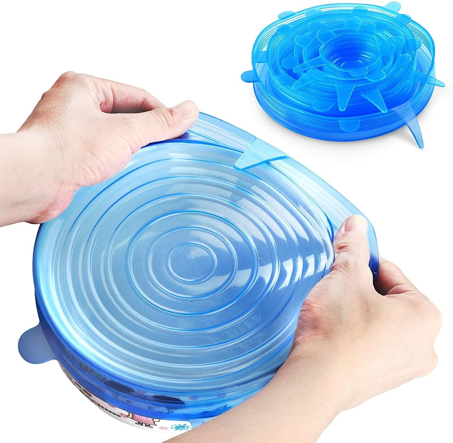 Silicone bowl Lässig Color Blue