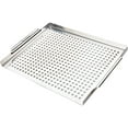 thumbnail image 1 of Orblue Stainless Steel BBQ Grill Topper Pan, Grilling Tray, 1 of 6
