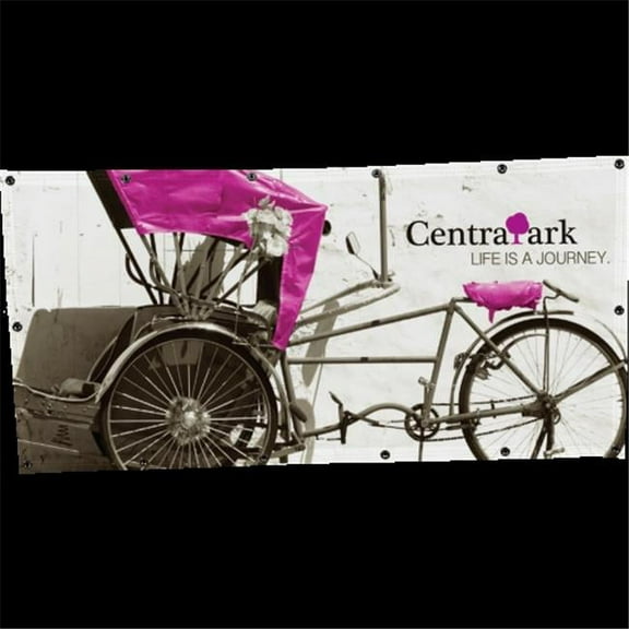 Orbus 3WX6H-G-DP-HEM-3G 3 x 6 ft. Display Polyester Single Sided Hanging Banner - Hemmed with No.3 Grommet