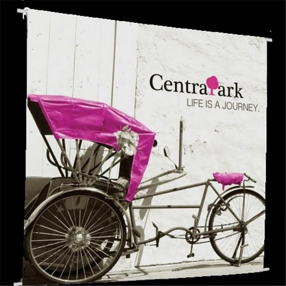 Orbus 6WX10H-G-MESH 6 x 10 ft. 7 oz Mesh Vinyl Single Sided Hanging Banner