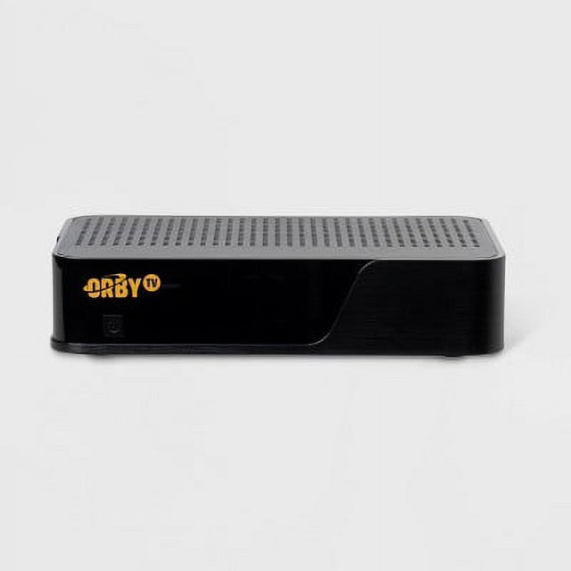 Orby TV Satellite Receiver Only Box Black
