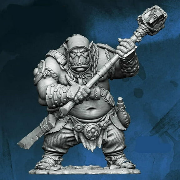 Orc Marauder Figure Kit 28mm Heroic Scale Miniature Unpainted First Legion