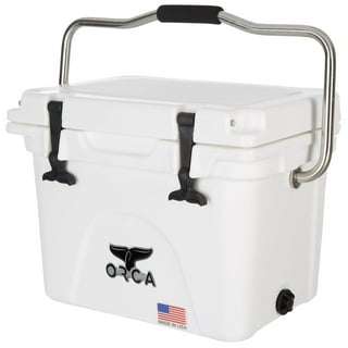 ORCA Black New Orleans Saints 40-Quart Hard-Sided Cooler