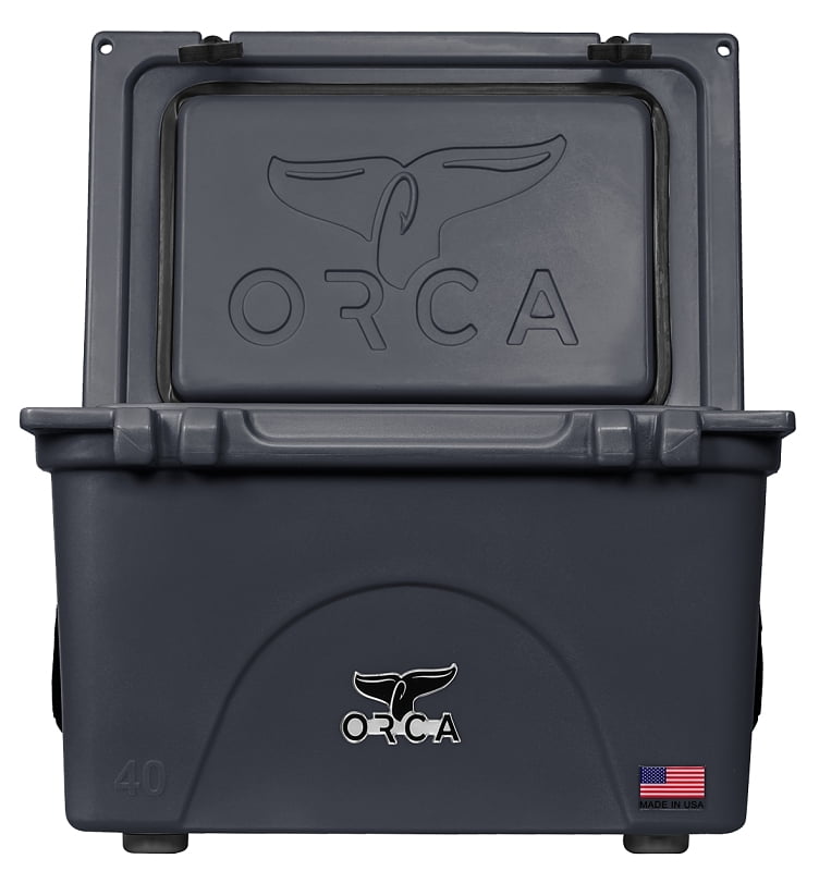 Orca Cooler ORCCH040 Hard Sided - 10 Days Ice Retention - 40 Qt