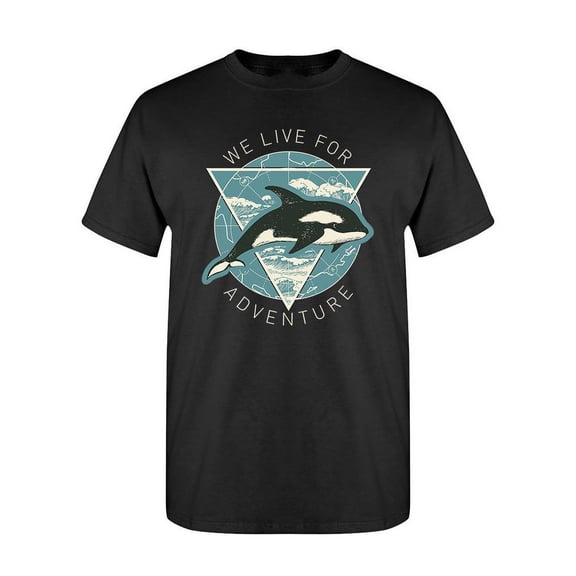 Orca Adventure T-Shirt Men -Image by Shutterstock, Male Medium