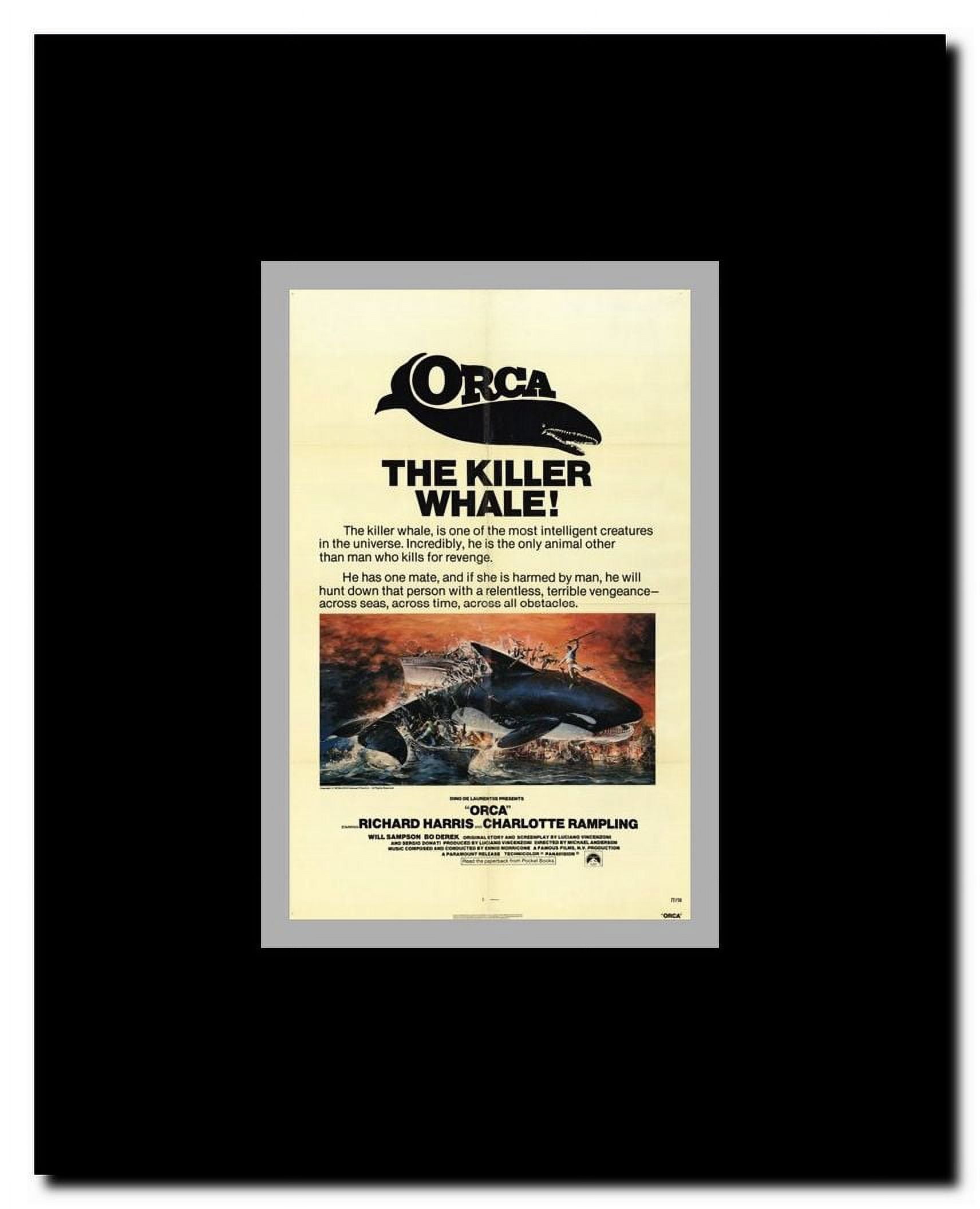 Orca Framed Movie Poster