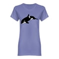 thumbnail image 1 of Orca Graphic Shaped T-Shirt Women -Image by Shutterstock, Female Large, 1 of 2