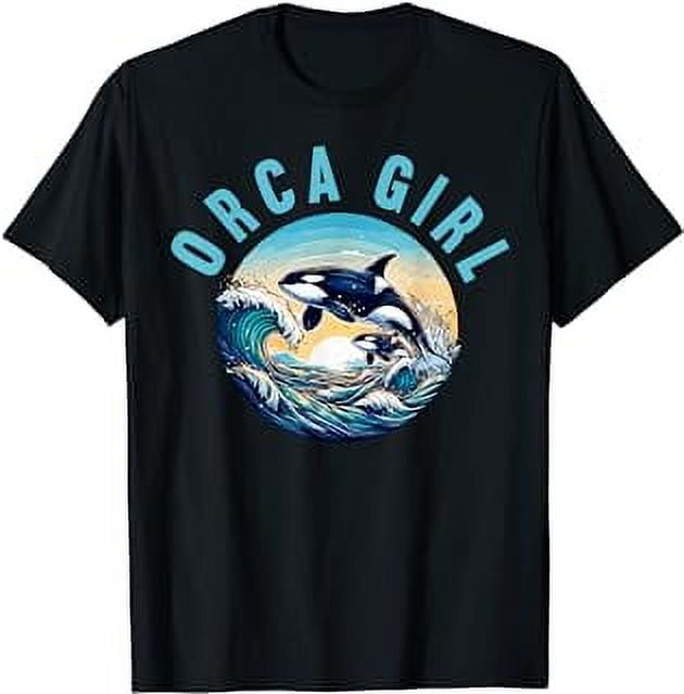 Orca Kids Girl Orca Whale TShirt