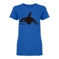 thumbnail image 1 of Orca Shaped T-Shirt Women -Image by Shutterstock, Female x-Large, 1 of 2