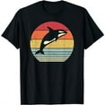 thumbnail image 1 of Orca Shirt. Retro Style T-Shirt, 1 of 5