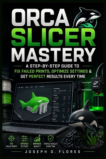 Orca Slicer Mastery: A Step-by-Step Guide to Fix Failed Prints, Optimize Settings & Get Perfect Results Every Time, (Paperback)