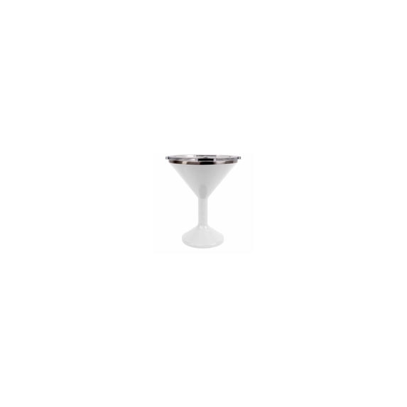ORCA Tini Insulated Tumbler TINIPE - Double-Walled, Pearl - 8 oz with Lid