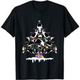thumbnail image 1 of Orca Whale Christmas Tree Merry Christmas Decoration T-Shirt, 1 of 5