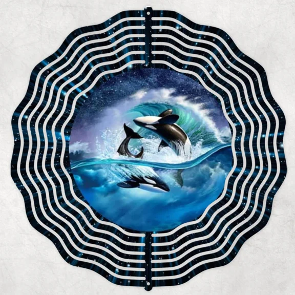 Orcas 10" Wind Spinner