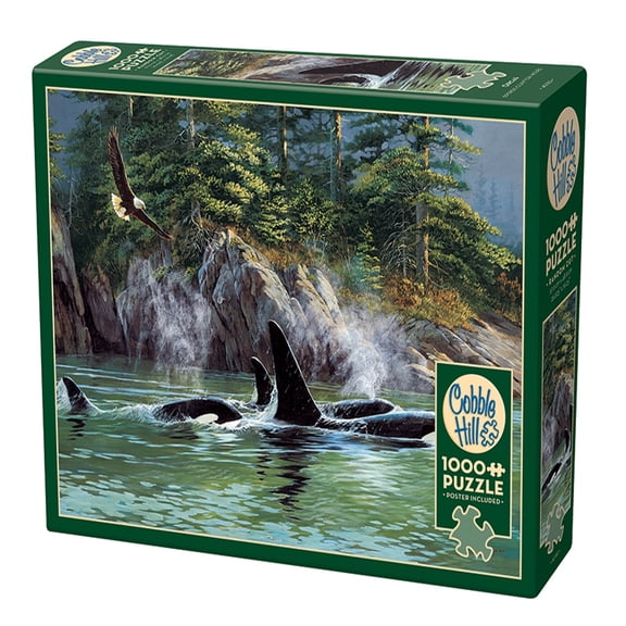 Orcas 1000 Pieces, Jigsaw Puzzle