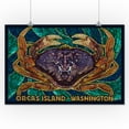 thumbnail image 1 of Orcas Island, Washington, Dungeness Crab, Mosaic, 1 of 4