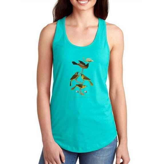 Orchard And Birds Racerback Tank Women -Alexander Wilson Designs, Female Small
