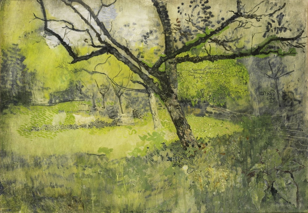 Orchard At Eemnes Canvas Art - (24 x 18)