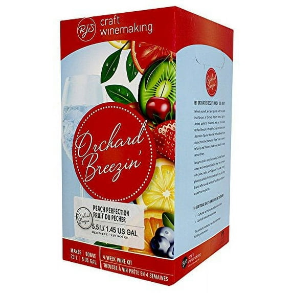 Orchard Breezin' Peach Perfection Wine Cooler Recipe Kit
