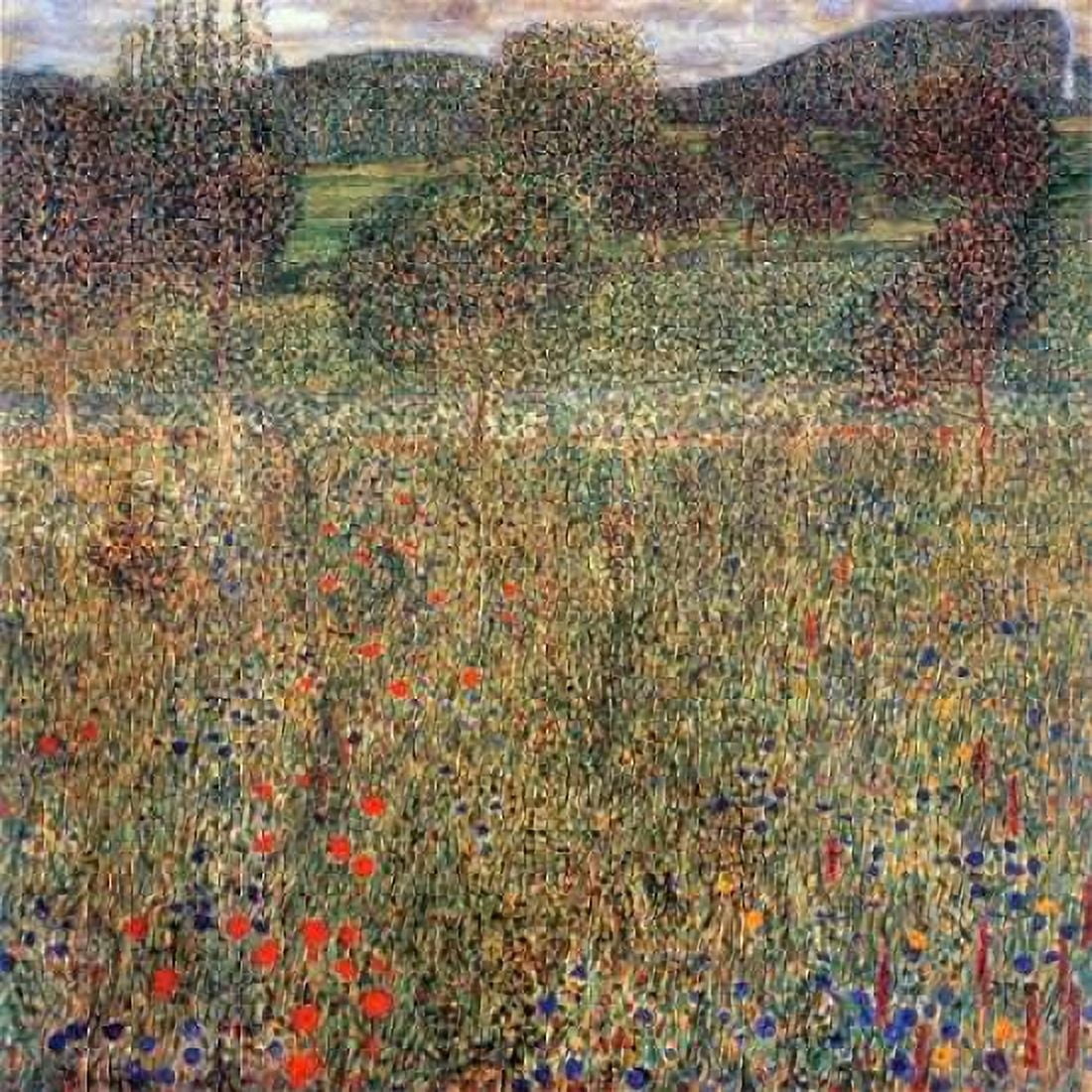Orchard Canvas Art - Gustav Klimt (24 x 24)