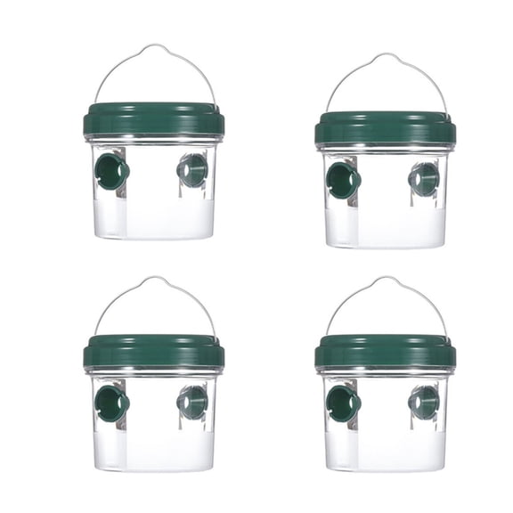 Orchard Fruit Fly Trap - Reusable Pest Control for Gardens & Farms, Eco-Friendly Design with Attractant (395g)