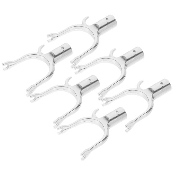 6 Pcs Metal Tree Support Forks Plant Compression Brackets for Branches Brace and Stability