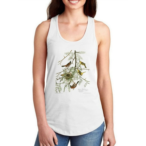 Orchard Oriole Racerback Tank Women -John James Audubon Designs, Female Small