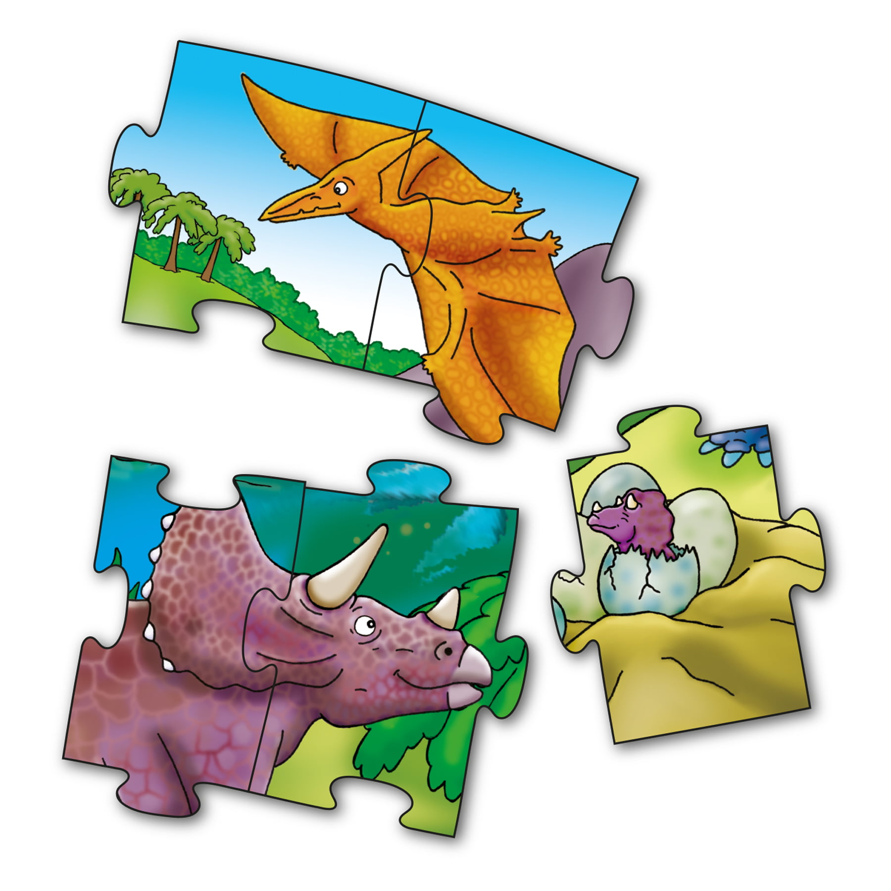 Big Dinosaurs Educational Jigsaw Puzzle