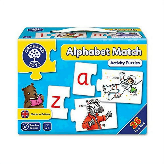 Orchard Toys Alphabet Match Puzzles (52 Piece)