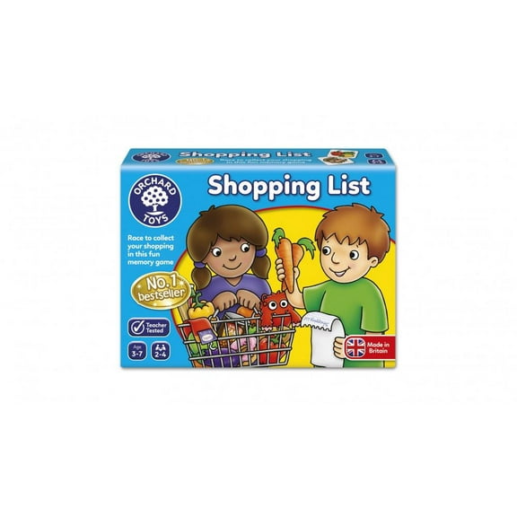 Orchard Toys Shopping List Game, Age 3-7 years