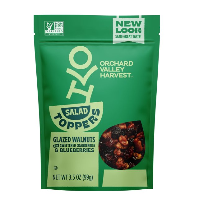 Orchard Valley Harvest Salad Toppers, Gluten Free, Glazed Walnuts with