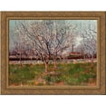 thumbnail image 1 of Orchard in Blossom (Plum Trees) 24x20 Gold Ornate Wood Framed Canvas Art by Vincent van Gogh, 1 of 2