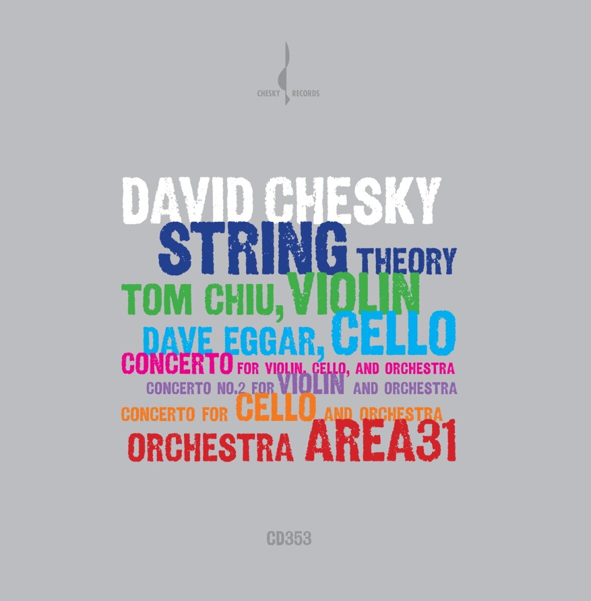 Orchestra Area31 - String Theory / Cto for Violin Cello & Orch - Music ...