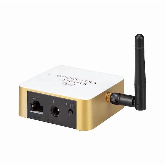 Orchestra of Lights Indoor WiFi Hub Controller, Smart Holiday Light, Music Sync Hub, App-Controlled Christmas Displays
