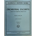 thumbnail image 1 of Orchestral Excerpts, Volume 3 - Violin - edited by Josef Gingold - (IMC # 1120), 1 of 1