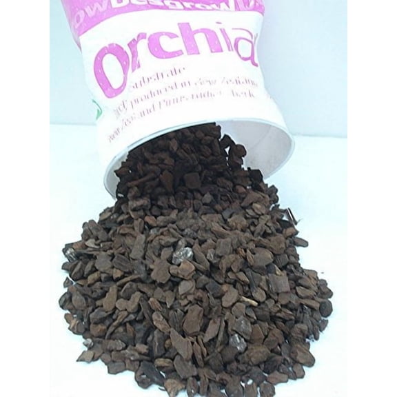 Orchiata Power Grade Pine Bark (Medium, 9-12mm, 3/8 - 1/2 Inch) Pinus Radiata - 2.5 Gallons