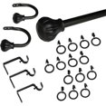Orchid 20 Piece Window Hardware Set, 1" Diameter Rod