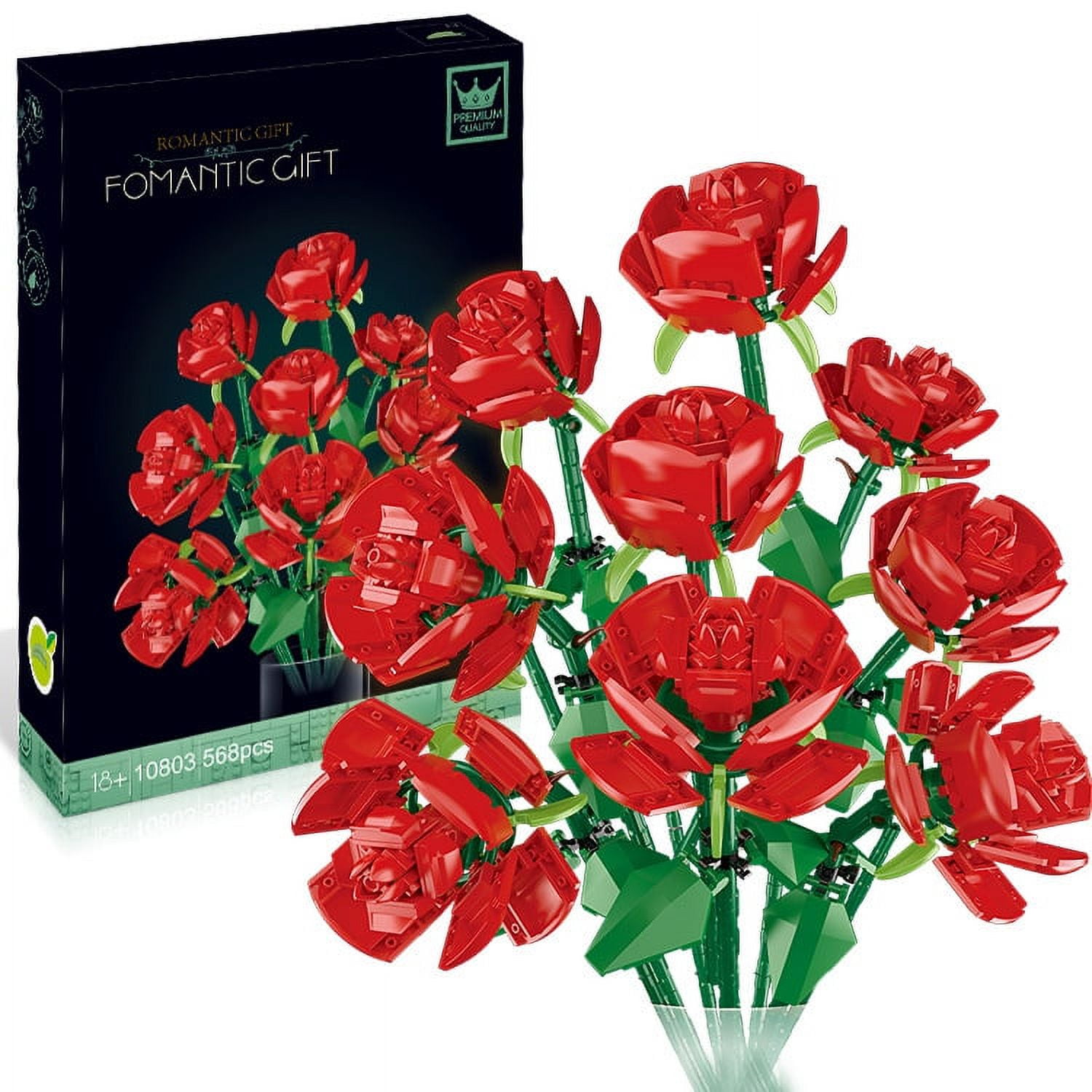 Orchid Artificial Plant Building Set With Flowers Home D cor Gift For orchid-artificial-plant-building-set-with-flowers-home-d-cor-gift-for