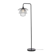 Kenroy Home Orchid 65 Floor Lamp with Black Metal Novelty Shade Modern Floor Light Fixture for Living Room, Bedroom, or Office, Black