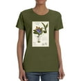 thumbnail image 1 of Orchid Field Notes Ii. T-Shirt Women -Naomi McCavitt Designs, Female Small, 1 of 4