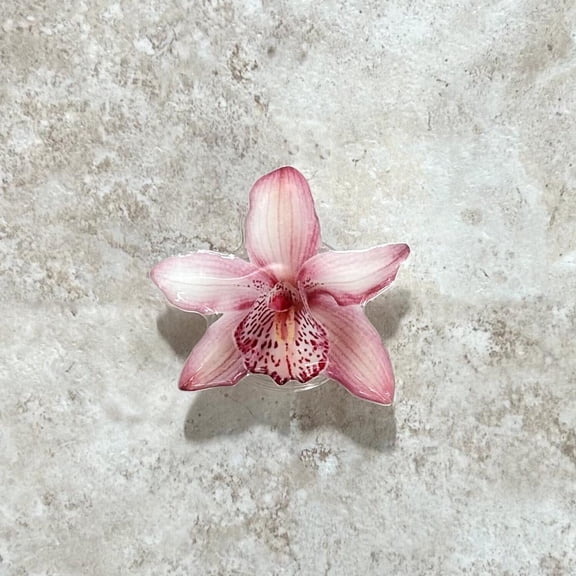 Orchid Flower Phone Grip